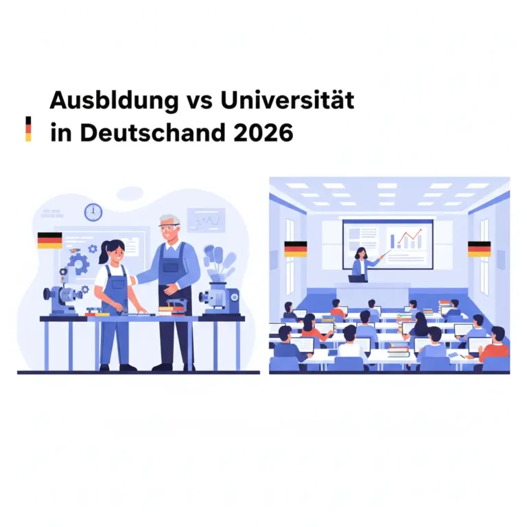 مقایسه آوسبیلدونگ و دانشگاه در آلمان در سال 2026