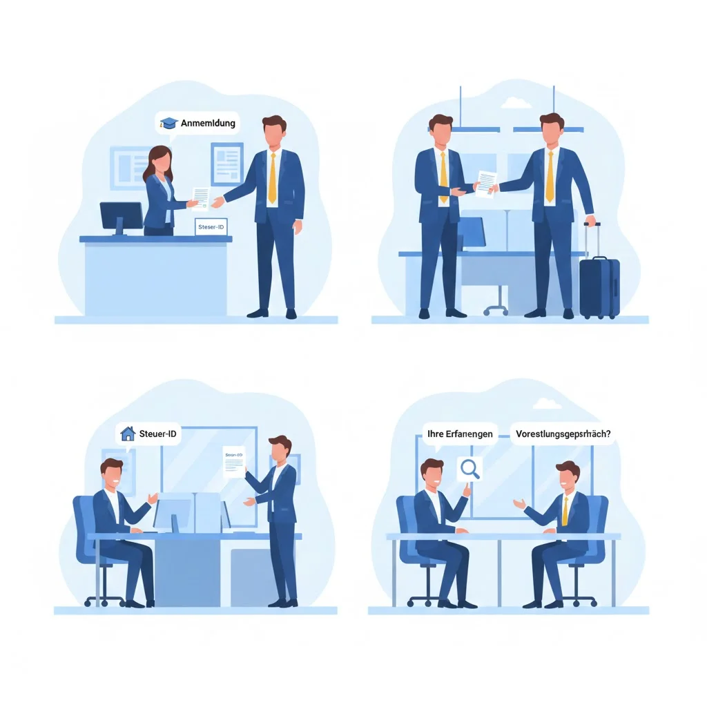 بعد از ورود به آلمان