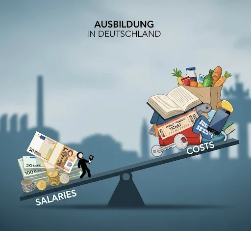 حقوق و هزینه‌ها در آوسبیلدونگ