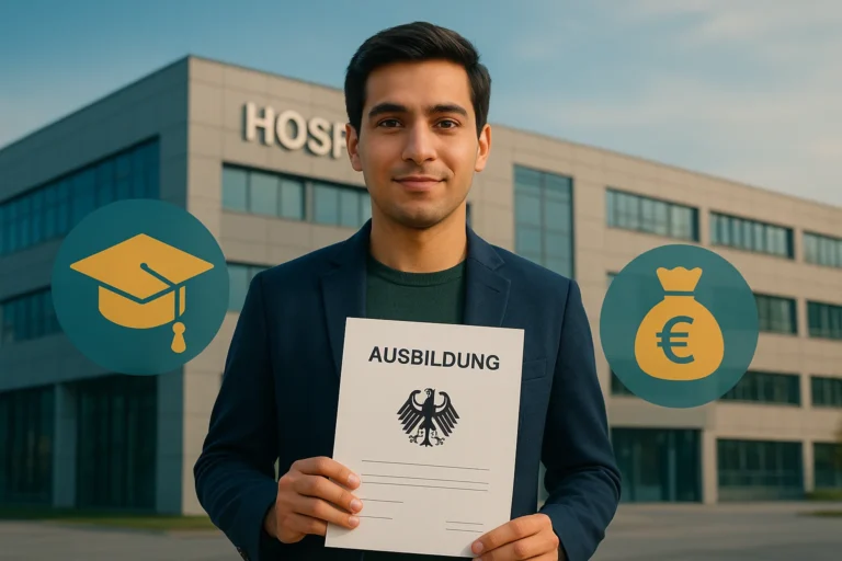 مهاجرت به آلمان با کمترین هزینه 2025 | بورسیه، وام و آوسبیلدونگ پرستاری برای ایرانیان