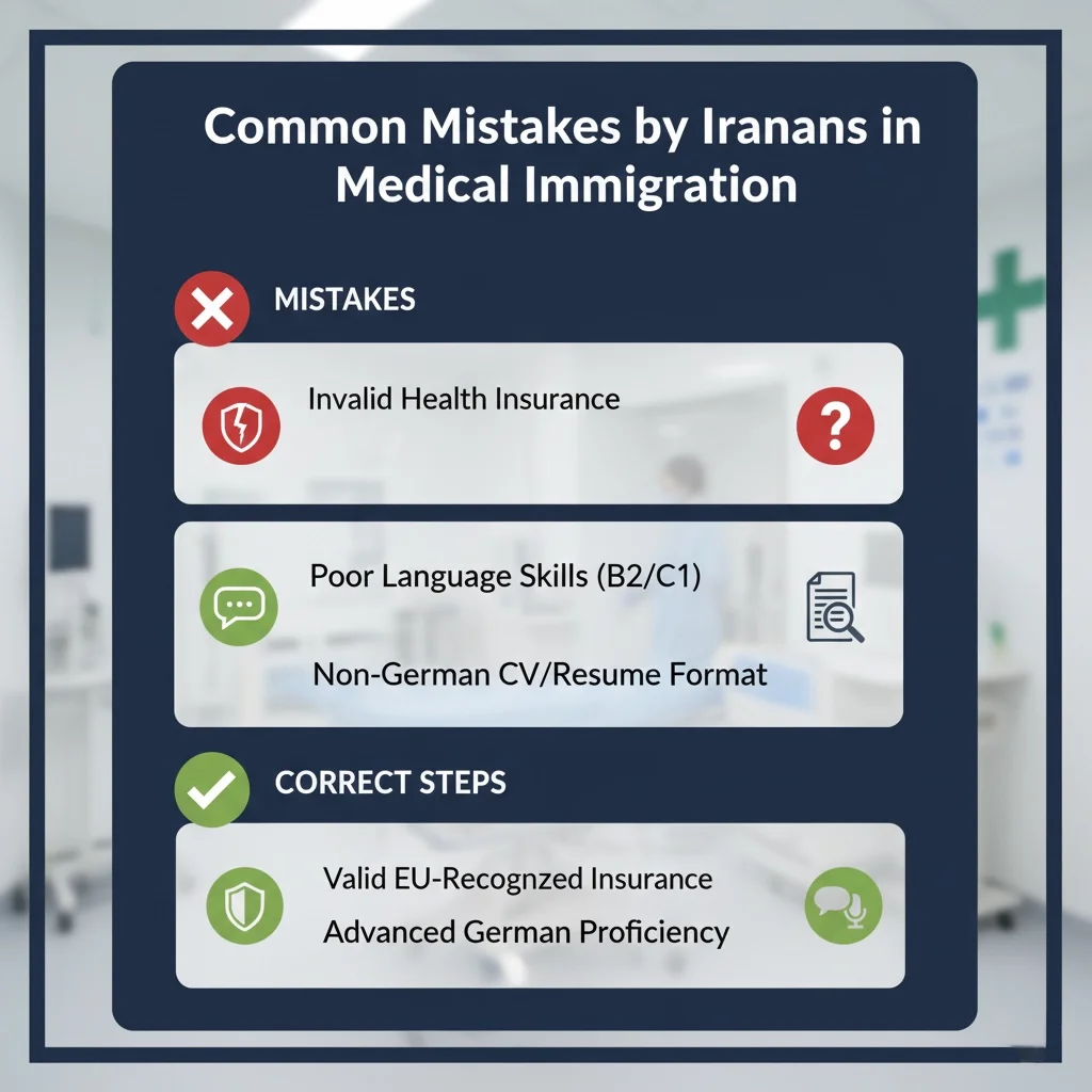 اشتباهات ایرانیان در مهاجرت درمانی