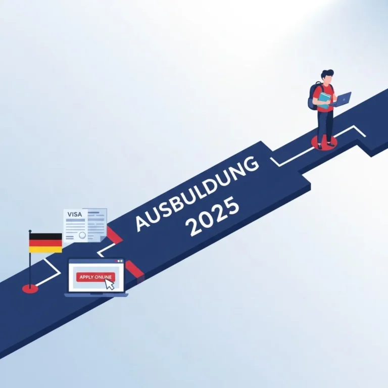 چگونه فرآیند اپلای آوسبیلدونگ و کاریابی خارجی را همزمان پیش ببریم؟ | نقشه راه عملی برای ایرانیان 2025